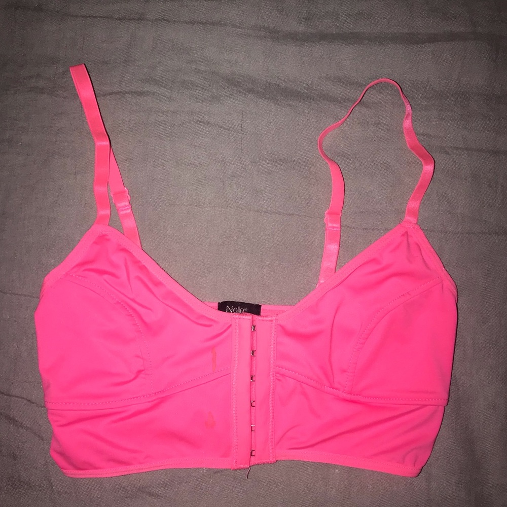 Bright Pink Nolle Bralette